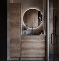 Trapani Inset Standing Linen Closet M306